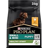 Purina Pro Plan Small Puppy Start Pienso para Perro pequeño, Mini, Cachorro, Junior, Bebé con Pollo, 4 bolsas de 3kg