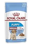 ROYAL CANIN SHN Medium Puppy in Sauce - Wet Puppy Food - 10x140g
