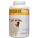 maxxipaws - maxxiflex+ Suplemento avanzado para Las articulaciones del Perro - Glucosamina, condroitina, MSM, ácido hialurónico, Garra del Diablo, bromelina, cúrcuma - 120 sabrosas tabletas