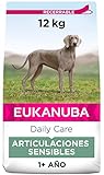 EUKANUBA Daily Care Alimento seco para perros adultos con articulaciones sensibles que sufren molestias articulares, 12 kg