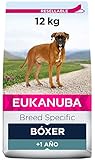 EUKANUBA Breed Specific Alimento seco para perros bóxer adultos, alimento para perros óptimamente adaptado a la raza 12 kg