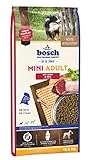bosch HPC Mini Adult | con cordero y arroz | Alimento seco para perros adultos de razas pequeñas (hasta 15 kg) | 1 x 15 kg