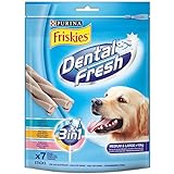 Purina Friskies Dental Fresh Alimento Completo para Perros Medianos y Grandes, 180g